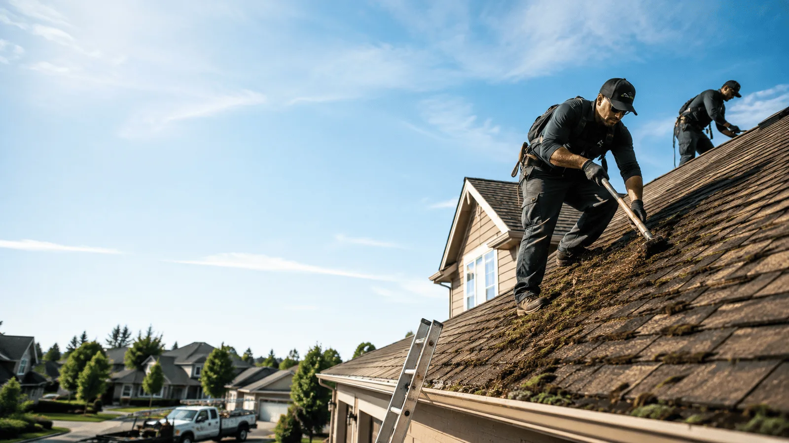 Roof Moss Removal in Albion, IN near me